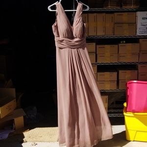 Tan Formal dress
